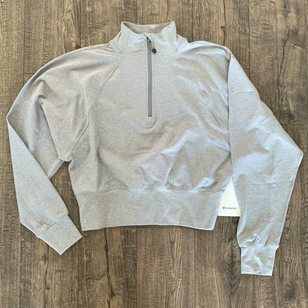 Lululemon Ready to Rulu Half-Zip Pullover, Size 6, NWT